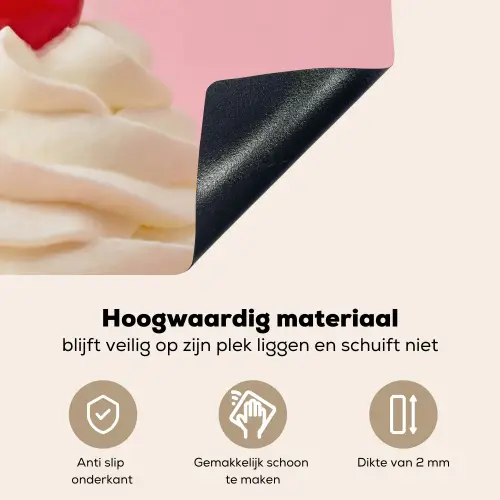 Kers - Slagroom - Roze Inductie beschemer met haakjes klein -ky-onderkant-nl