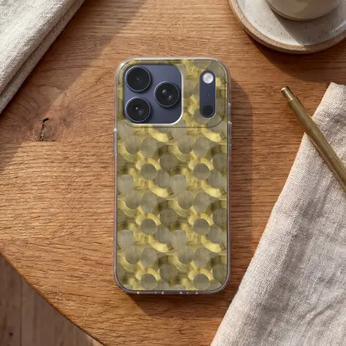 Modern - Geometrisch - Goud Telefoonhoesje iPhone 17 Pro klein 878 -sfeer1