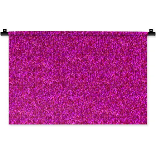 Vloeiend - Olie - Roze - Verf Wandkleed katoen klein 269 -zz3d