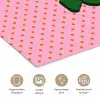 Yes fun - Groen - Roze - Stippen poster papier klein -closeup_NL