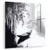 Boot - Rivier - Bamboe - Wit plexiglas 5mm klein -zzzproduct_nieuw