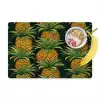 Illustratie - Patroon - Ananas Placemat vinyl groot 368 -zzzproduct_Kitchenyeah-website