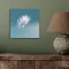 Paardenbloempluisje - Blauw - Lucht aluminium wit klein -sfeer2