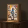 Graffiti - Jongen - Kleuren - Street Art Light Box met kabel (Tafellamp) klein -z3d_website