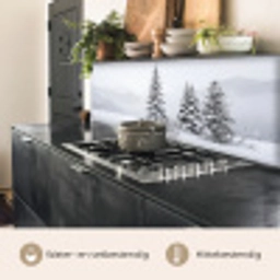 Fijnsparren - Sneeuw - Winter - Landschap - Stilte keuken achterwand 2 middel -usp_NL