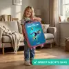 Neon - Voetbal - Schop - Kleurrijk Kinderkoffer - Roze klein -sfeer2_NL