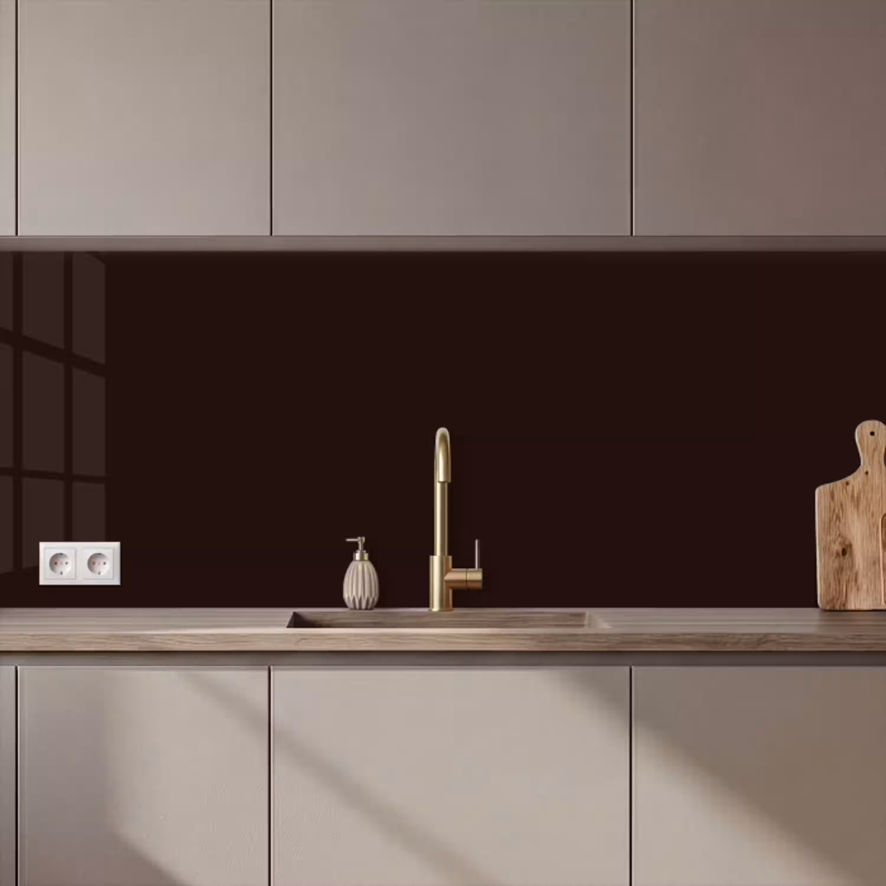 Deep - Obsidian - Bruin keuken achterwand 2 middel 871 zz_3dshopping