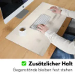 Boom - Mist - Sneeuw - Winter - Minimalistisch Muismat XXL klein -ysfeer3_duits