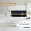 Verlichting - Hemel - Wolkenkrabbers - Skyline keuken achterwand 2 middel -sfeer4_NL
