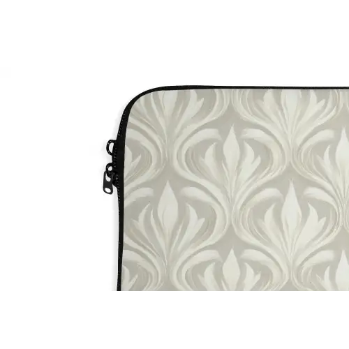Barok - Patroon - Beige laptophoes neopreen klein 279 -detail