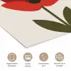Klaproos - Bloem - Rood - Valentijn poster papier klein -closeup_NL