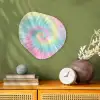 Pasteltinten - Tie dye - Roze Wandcirkel Organisch Forex 3mm klein -sfeer2