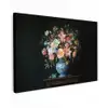Roze - Bloemen - Vaas - Kleuren canvas 2cm klein -z3d