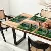 Vrouw - Boom - Boek - Mandje Placemat vinyl groot -zzsfeer4_Kitchenyeah-website