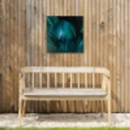 Inductie beschermer - Inductie afdekplaat - Tropical - Jungle - Bladeren - Groen Tuinposter op houten frame 2 cm dik klein -sfeer4