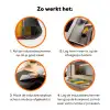 Deuren - Kleurrijk - Planten Inductie beschermer vinyl 3mm klein -zzzzzzz-td-werking