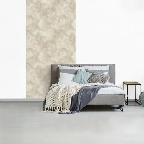 Beige - Reliëfstructuur - Natuursteen fotobehang vinyl groot 64 -slaapkamer