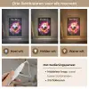 Voetbal - Roze - Vuur Light Box met kabel (Kinderlampje) klein -USP_lichtkleurNL