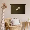 Takken - Katoen - Wit - Bollen Wandkleed katoen klein -wsfeer5_kind