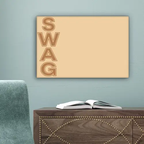 Swag - Bruin - Beige canvas 2cm klein -sfeer4