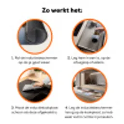 Bomen - Reflectie - Water - Zonsopgang - Serene Inductie beschermer vinyl 3mm klein -zzzzzzz-td-werking