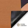 Vormen - Abstract - Kleuren - Vierkant Deurmat klein -antislip_NL