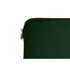 Donkergroen - Tekst - Schaduw - Grafisch laptophoes neopreen klein -detail