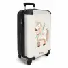 Bohemian paard in beige tinten NBS - Handbagage koffer - Volwassenen Unisex middel -productfoto_3d