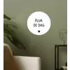 Spreuken - Quotes - Pluk de dag - Carpe diem Wandcirkel behangsticker klein -sfeer2