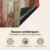 Kleurrijk Verweerd Hout Inductie beschermer vinyl 3mm middel -usfeer4_FR