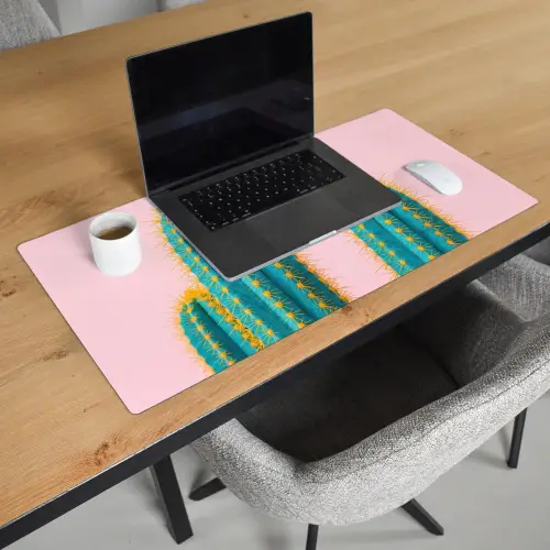 Cactussen - Modern - Pastel Muismat XXL klein -sfeer1