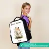 Dier - Natuur - Hamster Rugzak - Zwart middel -sfeer6_NL