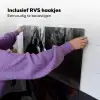 Bokshandschoenen - Muur - Duister - Zwart Inductie beschemer met haakjes klein -ky-ophangen-nl