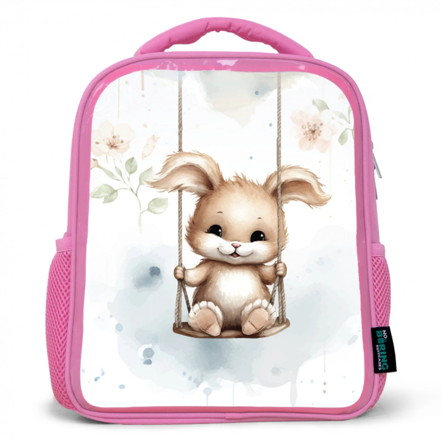 Konijn - Baby dier - Kinderen Kinderrugzak - Roze middel -3d