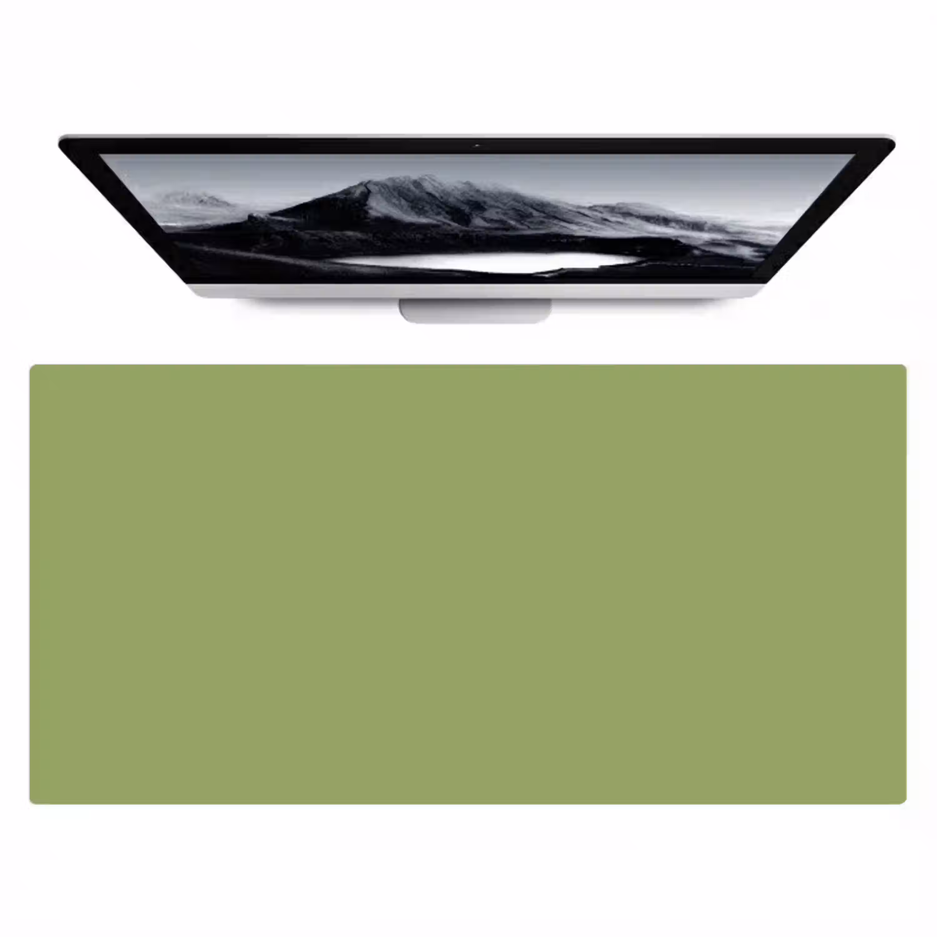 Sage - Green - Groen Muismat XXL klein 681 -zzz3d