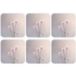 Bloemen - Bollen - Roze onderzetter kurk middel -zkaufland3dotto