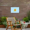 Ster - Today is a good day - Blauw Tuinposter op houten frame 2 cm dik klein -sfeer3