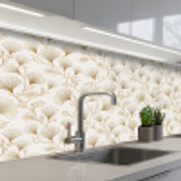 Ginkgo - Takken - Goud keuken achterwand 2 middel 871 -3d_schuin