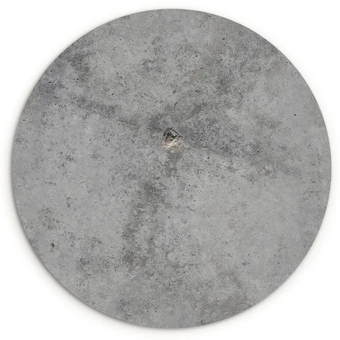 Beton - Grijs - Patronen Wandcirkel plexiglas klein 852 -3d