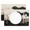 Abstract - Landschap - Golven - Crèmekleur Placemat vinyl groot -zzsfeer2_Kitchenyeah-website