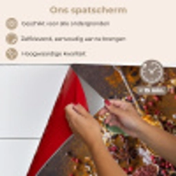 Specerijen - Kruiden - Lepels - Zout - Bruin - Keuken keuken achterwand spatscherm klein -spatscherm_NL
