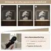 Modern - Vrouw - Hoed Light Box met batterij (Wandlamp) middel -USP_dimbaarNL