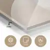 Ovale vormen - Transparant - Zachte overgang plexiglas 5mm klein -sfeer2