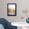 Strand - Zon - Duin - Gras - Zand - Horizon fotolijst zwart zonder passe partout klein -sfeer4