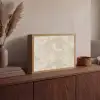 Lichtbeige - Marmer - Aders Light Box met batterij (Wandlamp) middel 907 -sfeer2