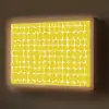 Stippen - Modern - Geel Light Box met batterij (Wandlamp) middel 907 -z3d_website