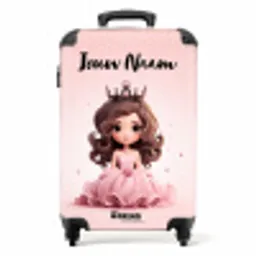 Prinses Poppy NBS - Handbagage koffer - Kinderen Unisex middel -productfoto_recht