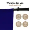 Blauw - Rood - Yes fun - 3D Wandkleed katoen klein -sfeer2