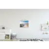 Duin - Meeuw - Strand - Zee - Zon textielposter latten blank klein -kinderkamer