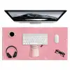 Roze - Mokkapot - Illustratie - Koffie Muismat XXL klein -3d